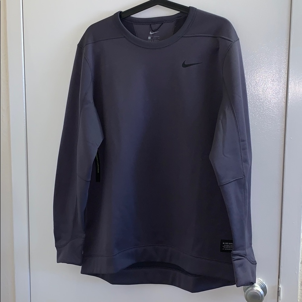 Nike Mens Therma Top Crew Golf